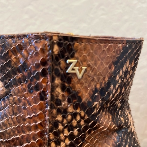 Zadig & Voltaire Women Python Ankle Bootie Made in Italy Size 37 (US 7) - Picture 2 of 14